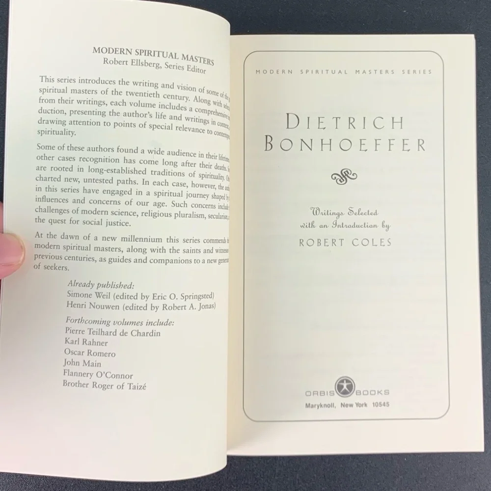 N/A dietrich bonhoeffer